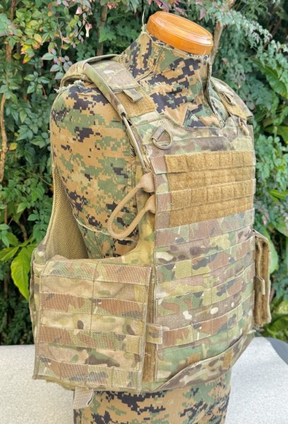 米軍　実物　ASPETTO プレートキャリア　OCP 送料無料 米軍実物 Eagle製 CIACS Aircrew - アサルト マルチカム プレート