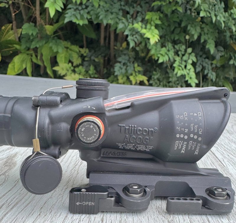 画像5: 海兵隊実物 トリジコン Trijicon ACOG 4x32 BAC Riflescope (5)
