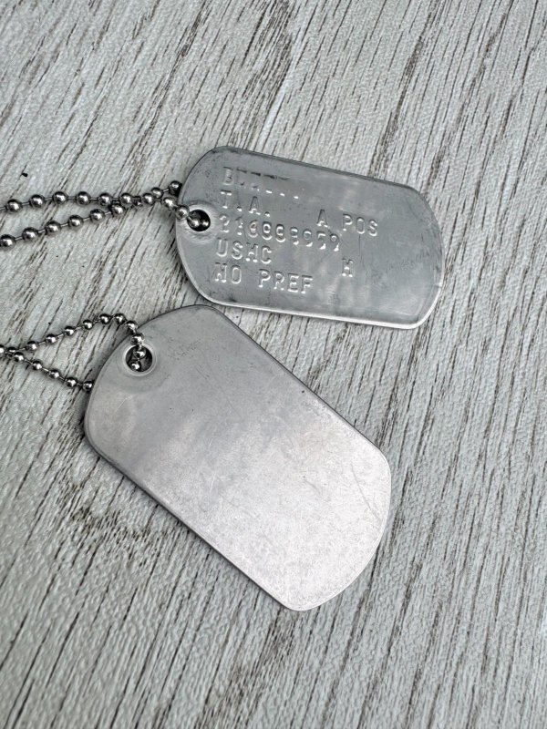 画像3: 海兵隊実物 US MARINE ドッグタグ　02 (3)