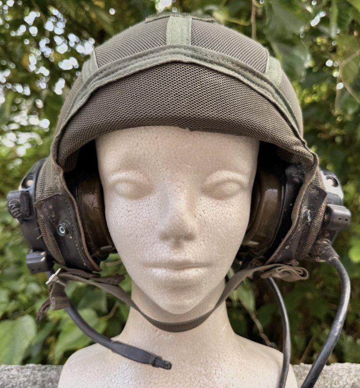 画像21: 米軍実物 CVC ヘルメット HELMET COMBAT VEHICLE CREWMANS DH-132B インナーセット (21)