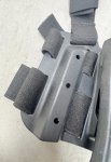 画像4: 米軍実物 BLACKHAWK LEG  HOLSTER　U.S.M.C 官給品　ホルスター (4)