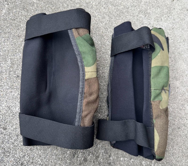 画像5: 米軍実物 Bijan's Protective Equipment製 ウッドランド エルボーパット (5)