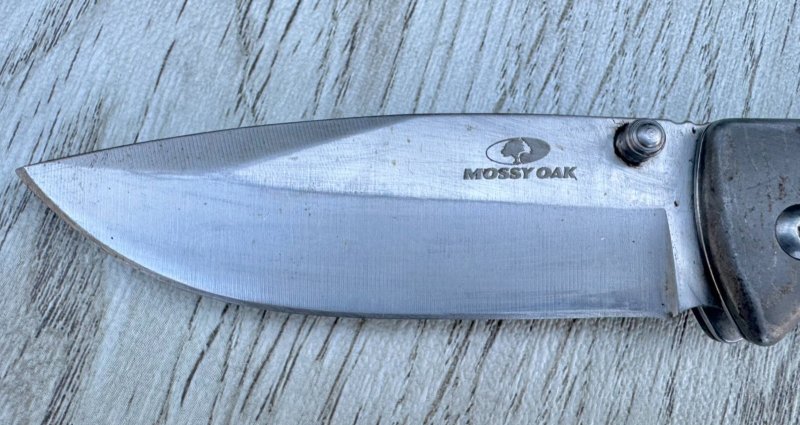 画像2: 米軍放出品 Mossy Oak モッシーオーク フォールディング ナイフ (2)