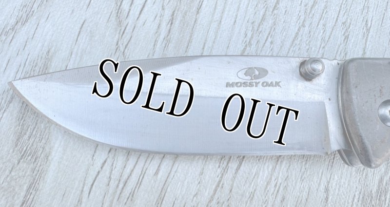 画像2: 米軍放出品 Mossy Oak モッシーオーク フォールディング ナイフ (2)