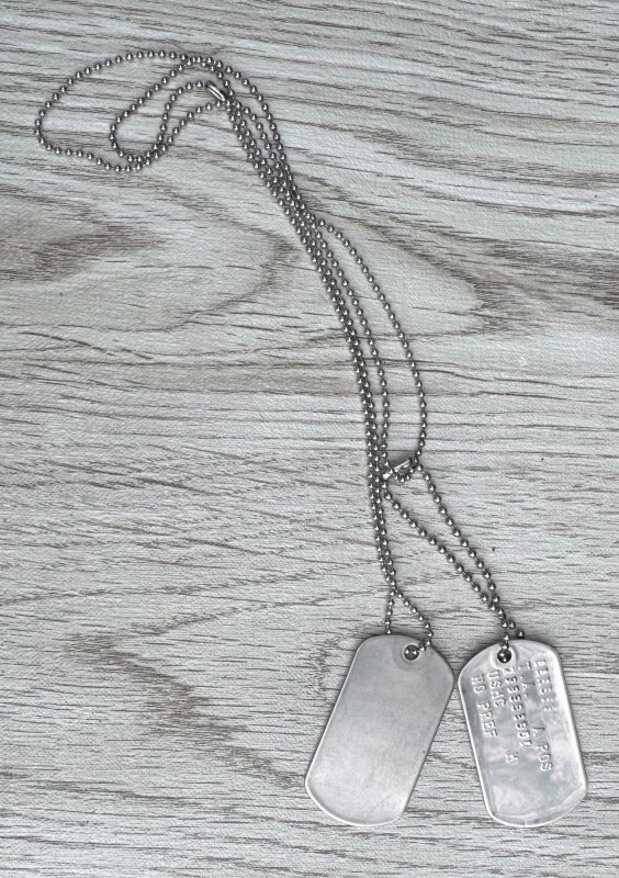 画像4: 海兵隊実物 US MARINE ドッグタグ　02 (4)