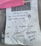 画像9: 米軍実物 M249 BARREL LOCKING LEVER (9)