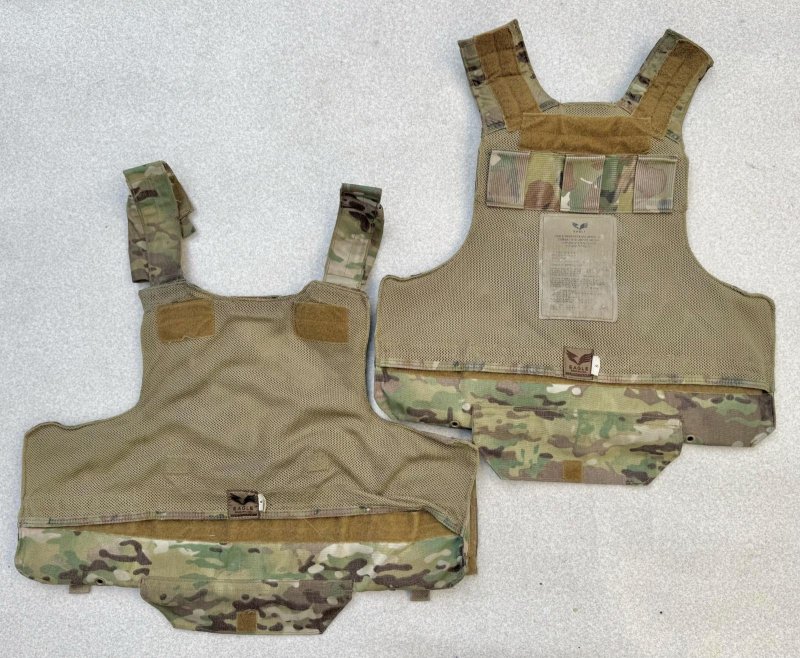 画像13: 米軍実物 Eagle製 CIACS Aircrew -   アサルト マルチカム プレートキャリア　S (13)