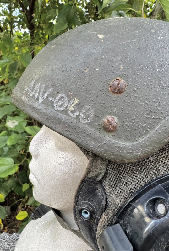 画像10: 米軍実物 CVC ヘルメット HELMET COMBAT VEHICLE CREWMANS DH-132B インナーセット (10)