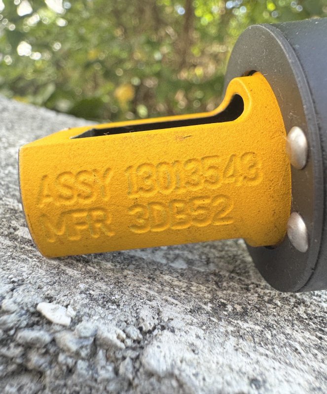 画像5: 米軍実物 M249 BFA M31 BFA BLANK FIRE ADAPTER SHORT BARREL 5.56 1005-01-537-0491 (5)