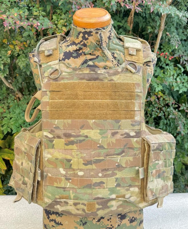 画像1: 米軍実物 Eagle製 CIACS Aircrew -   アサルト マルチカム プレートキャリア　S (1)