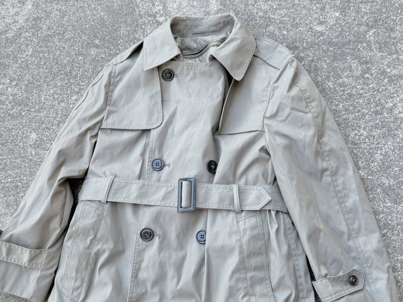 画像3: 米軍実物 海兵隊　トレンチコート　38XS (3)