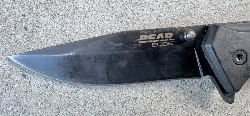 画像2: 米軍放出品 米軍放出品 Bear Edge Sideliner 4.5インチ スプリング アシスト ナイフ (2)