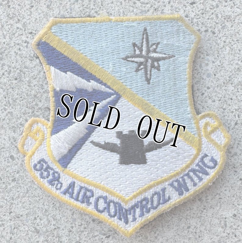 画像1: 米軍実物 552D Air Control Wing.png ワッペン (1)