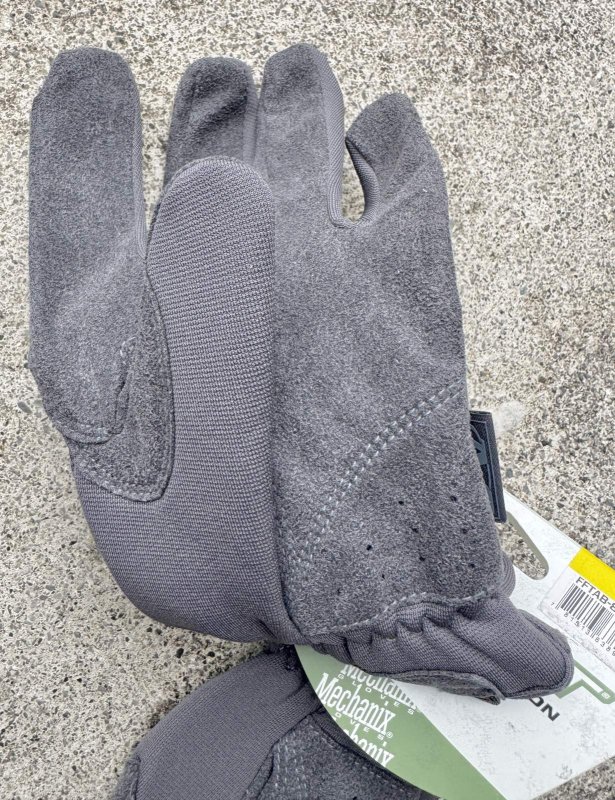 画像4: 米軍放出品 メカニクスウェア ファストフィットグローブ ウルフグレ (4)