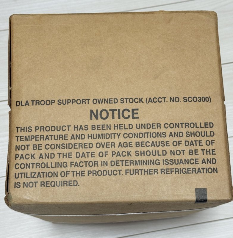 画像5: 米軍実物 2025年10月検【アメリカル】MREレーション非常食/戦闘食 MENU-B (5)