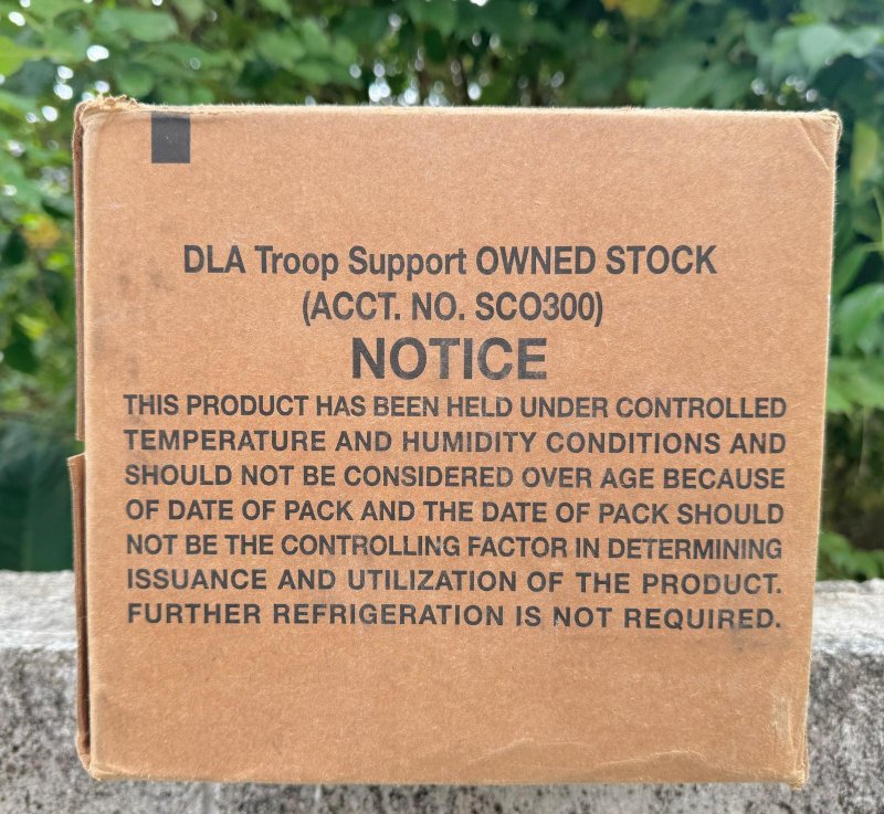 画像4: 米軍実物 2024年8月検【SOPAKCO】MREレーション非常食/戦闘食 MENU-A (4)