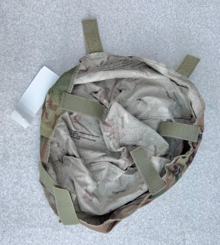 画像4: 米軍実物 MICH2000 ACH マルチカム　ヘルメットカバー　LARGE - X-LARGE (4)