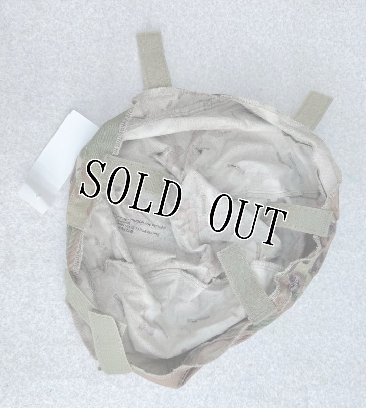 画像4: 米軍実物 MICH2000 ACH マルチカム　ヘルメットカバー　LARGE - X-LARGE (4)