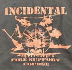 画像4: 米軍放出品 INCIDENTAL FIRE SUPPORT COURSE 海兵隊 スウェットパーカー (4)