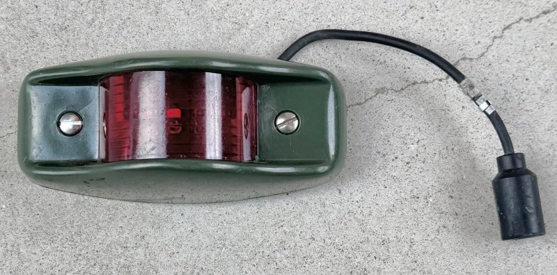 画像1: 米軍実物 ハマー ハンビーM998/ M1152 軍用車両用サイドマーカー(5) (1)