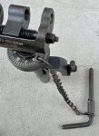画像9: 米軍実物 Traverse and Elevation Mechanism T&E M2 トライポッド ブローニング (9)