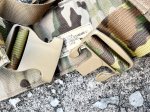 画像3: 米軍実物 EAGLE ILBE Padded Tactical Sub Belt w/ Suspenders  マルチカム (3)