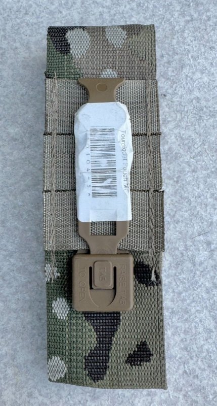 画像4: 米軍実物 タクティカルテーラー ターニケットキャリアー　C-A-T  止血帯ポーチ マルチカム (4)