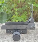 画像4: 米軍実物 M203 グレネードランチャー M4A1 M16A4 20mm RAS用  QD フリップアップ リーフサイト (4)