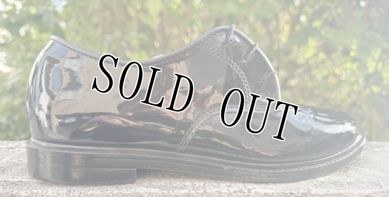 画像4: 米軍実物 CAPPS Enamel Service Shoes エナメル サービス シューズ (4)