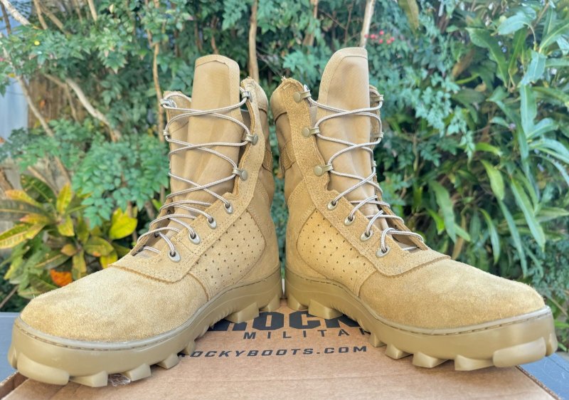 画像1: 新型 !!米海兵隊実物 Rocky USMC Tropical Boot  9.5 W (1)