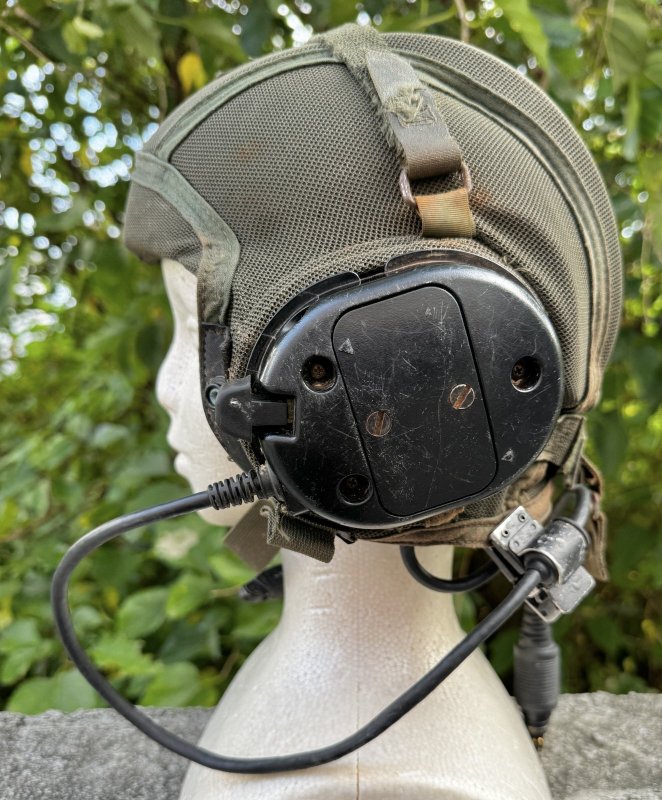 画像24: 米軍実物 CVC ヘルメット HELMET COMBAT VEHICLE CREWMANS DH-132B インナーセット (24)