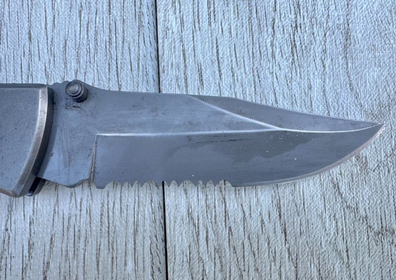 画像2: 米軍放出品 KA-BAR ケーバー Mule G-10 (4" Black 420) フォールディングナイフ (2)