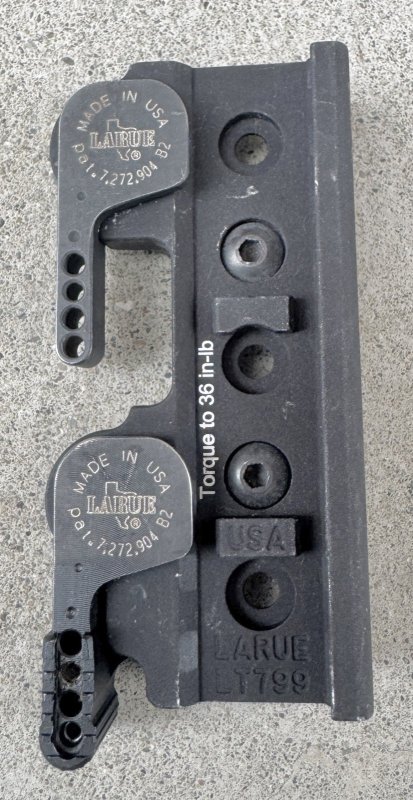 画像1: 激レア！！米軍実物 LARUE LT799 Trijicon ACOG QDマウント (1)