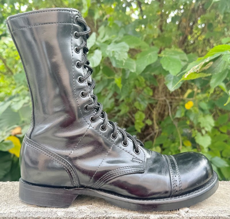 画像4: 米軍実物 コーコラン 12ホール ジャンプ ブーツ コーコラン 10 E (4)