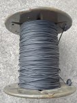 画像2: 米軍実物 US ARMY ワイヤーリール ケーブル スプール DR-8  (2)