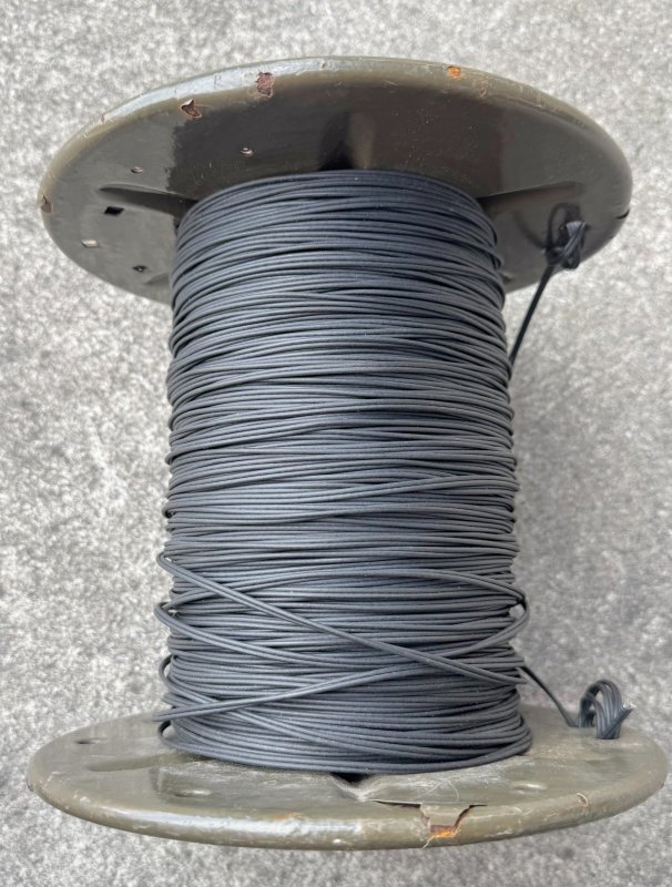 画像2: 米軍実物 US ARMY ワイヤーリール ケーブル スプール DR-8  (2)