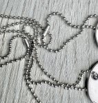 画像2: 海兵隊実物 US MARINE ドッグタグ　02 (2)