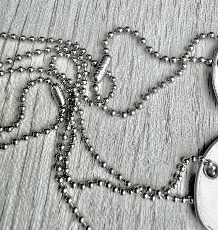 画像2: 海兵隊実物 US MARINE ドッグタグ　02 (2)