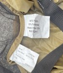 画像5: 米軍実物  KELTY(ケルティ) VARICOM NO FLY ZONE 蚊帳 寝袋カバー グレー陸軍 特殊部隊  (5)