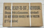 画像1: 米軍実物 2025年10月検【アメリカル】MREレーション非常食/戦闘食 MENU-B (1)
