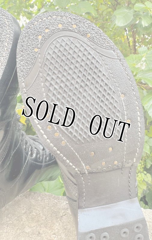 画像9: 米軍実物 コーコラン 12ホール ジャンプ ブーツ コーコラン 10 E (9)