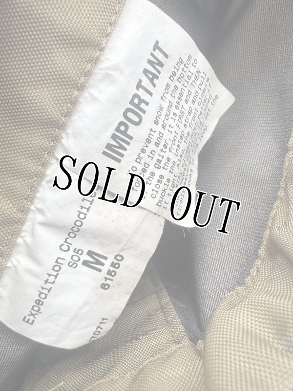 画像9: 米海兵隊実物 OUTDOOR RESEARCH  EXPEDITION CROCODILES GORE-TEX (9)