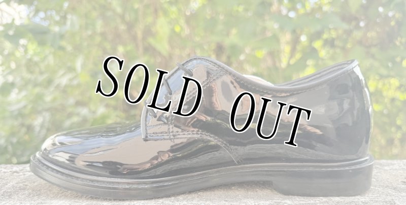 画像5: 米軍実物 CAPPS Enamel Service Shoes エナメル サービス シューズ (5)