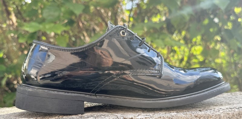 画像6: 米軍実物 CAPPS Enamel Service Shoes エナメル サービス シューズ (6)