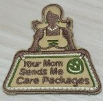 画像1: 米軍放出品 TACTICAL TAILOR /MIL-SPEC MONKEY Your Mom Sends ベルクロ付き (1)