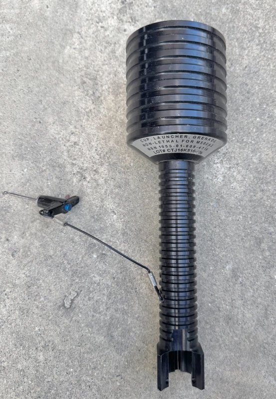 画像7: 米軍実物 M500 A2 グレネード ランチャー カップ  (7)