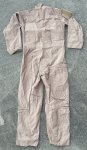 画像9: 米軍実物 CWU27/P　フライトスーツ　タン　38R (9)