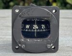 画像1: 米軍実物  航空機用 磁気コンパス AIRPATH社製　 (1)