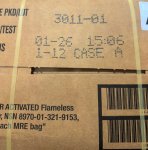 画像6: 米軍実物 ワーニック社 MREレーション/戦闘食 MENU-A 12個セット 2026年1月検品 (6)