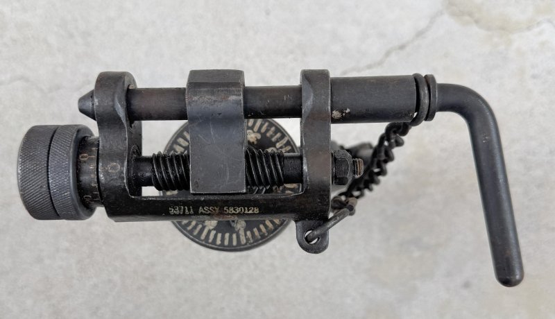 画像7: 米軍実物 Traverse and Elevation Mechanism T&E M2 トライポッド ブローニング (7)
